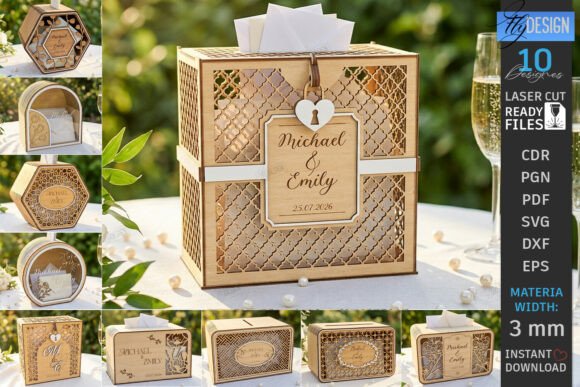 Crafting a Lasting Impression: The Laser Cut Wedding Card Box