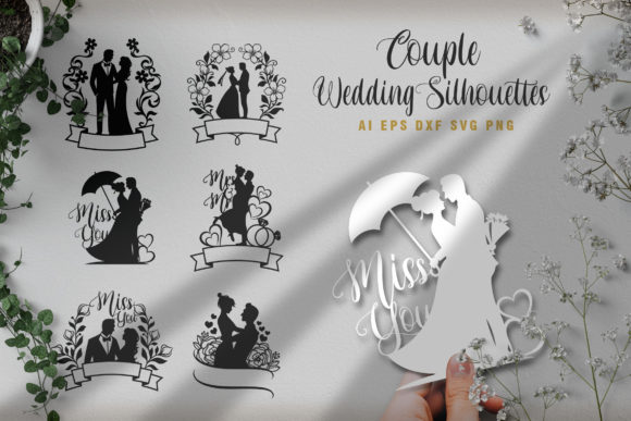 Creating Timeless Keepsakes with Couple Wedding SVG Designs