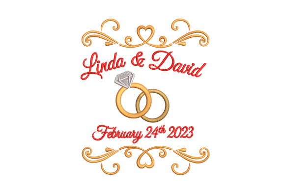 Designing Your Forever Mark: The Custom Wedding Rings Font