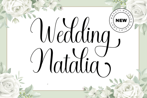 The Timeless Allure of Wedding Natalia Font