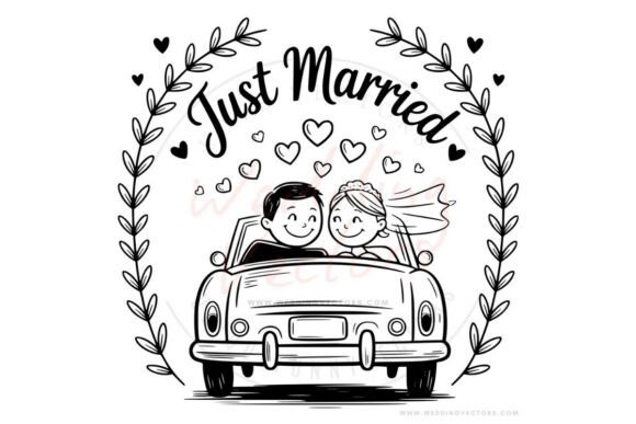 Wedding Couple Svg: Love-Filled Characters for Your Designs