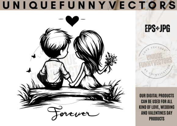 Wedding Couple SVG: Stick Vectors 352 for Charming Designs