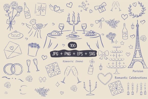 Whimsical Wedding Doodles: Elevate Your Invitations & Branding