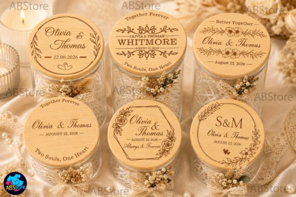 Why Your Wedding Decor Needs This Laser Cut Glass Jar Design